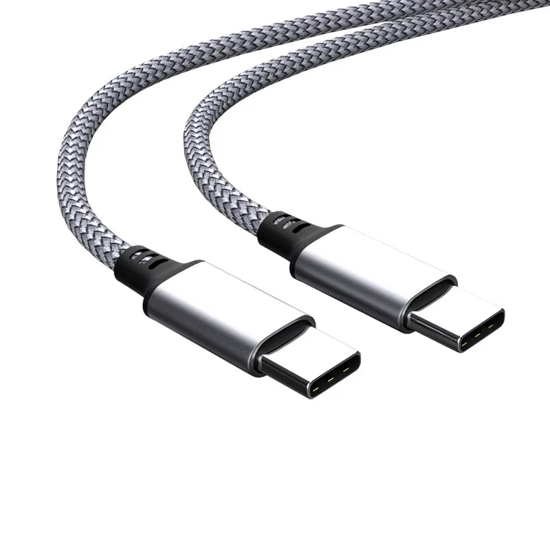 60W Fast Charging Type C to Type C Cable - 1M to 8M PD Extension for iPhone 15, MacBook, Xiaomi, Samsung & More