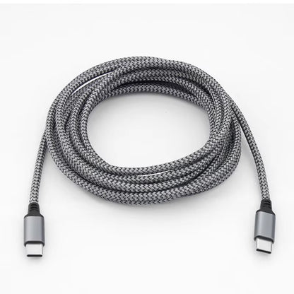 60W Fast Charging Type C to Type C Cable - 1M to 8M PD Extension for iPhone 15, MacBook, Xiaomi, Samsung & More